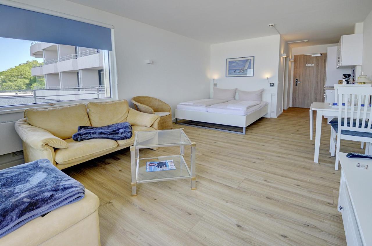 Fewo1846 Intermar - Strandbude - Studioapartment Mit Balkon Und Meerblick กลึคส์บวร์ก ภายนอก รูปภาพ