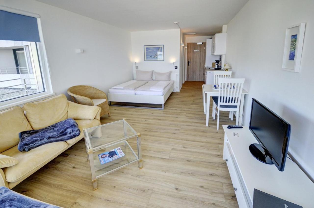 Fewo1846 Intermar - Strandbude - Studioapartment Mit Balkon Und Meerblick กลึคส์บวร์ก ภายนอก รูปภาพ