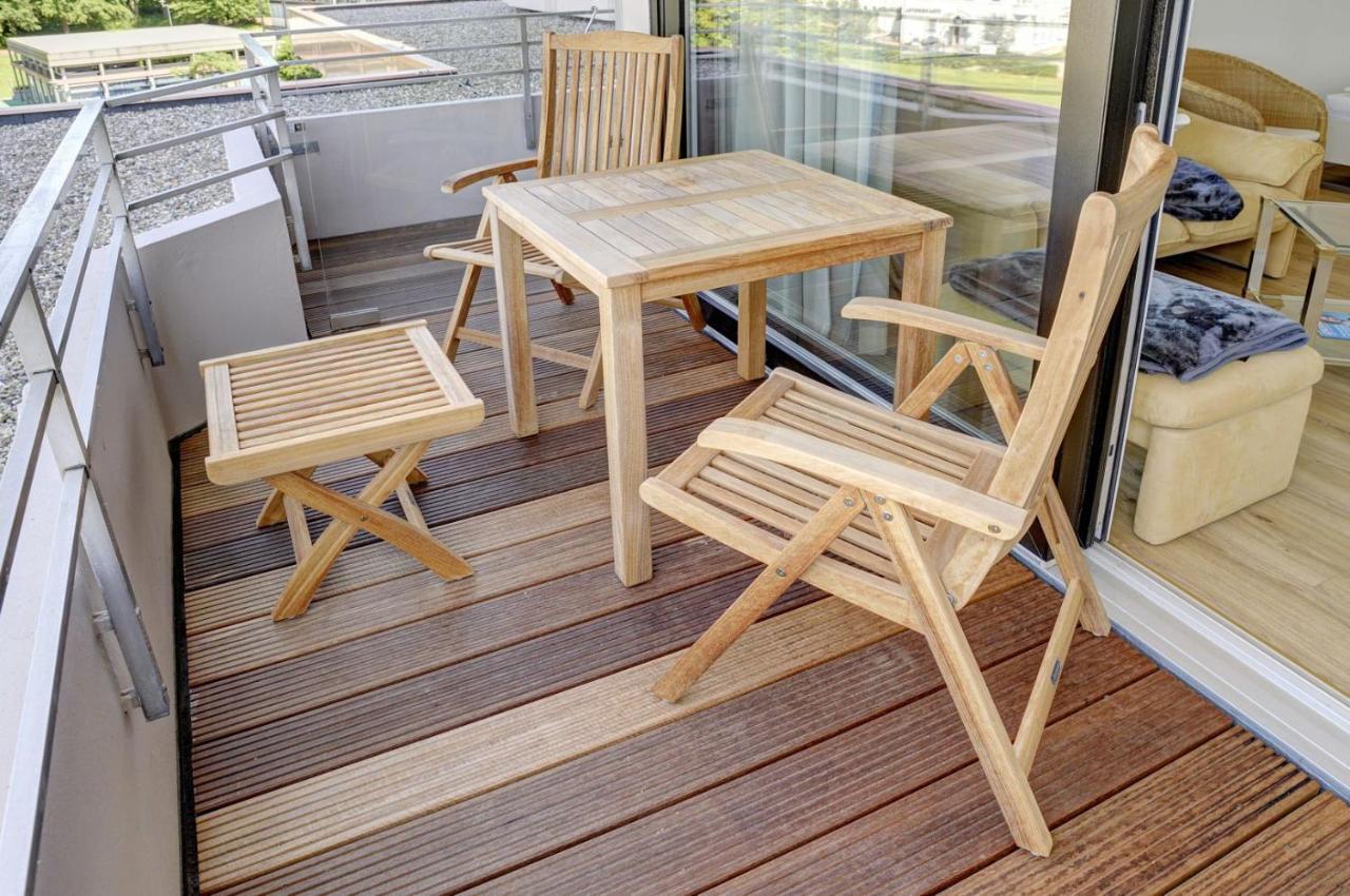 Fewo1846 Intermar - Strandbude - Studioapartment Mit Balkon Und Meerblick กลึคส์บวร์ก ภายนอก รูปภาพ