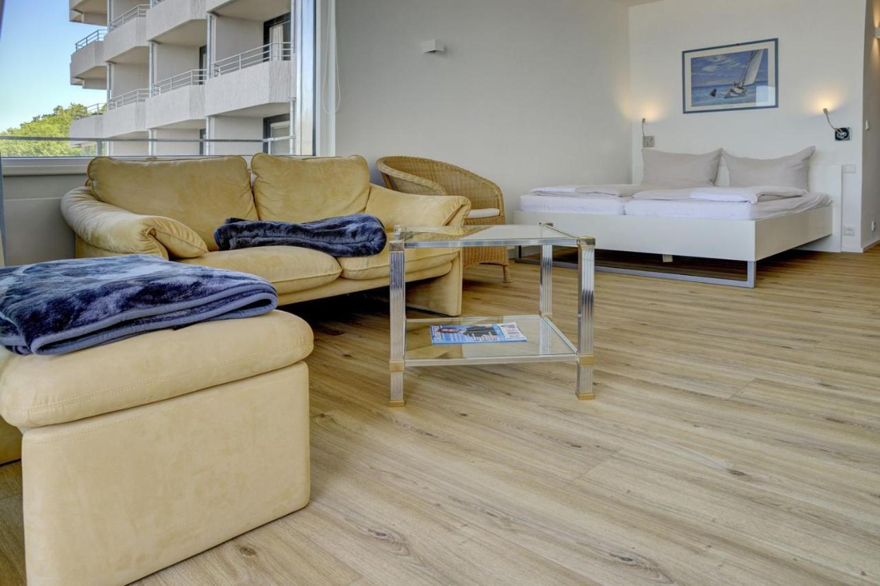 Fewo1846 Intermar - Strandbude - Studioapartment Mit Balkon Und Meerblick กลึคส์บวร์ก ภายนอก รูปภาพ