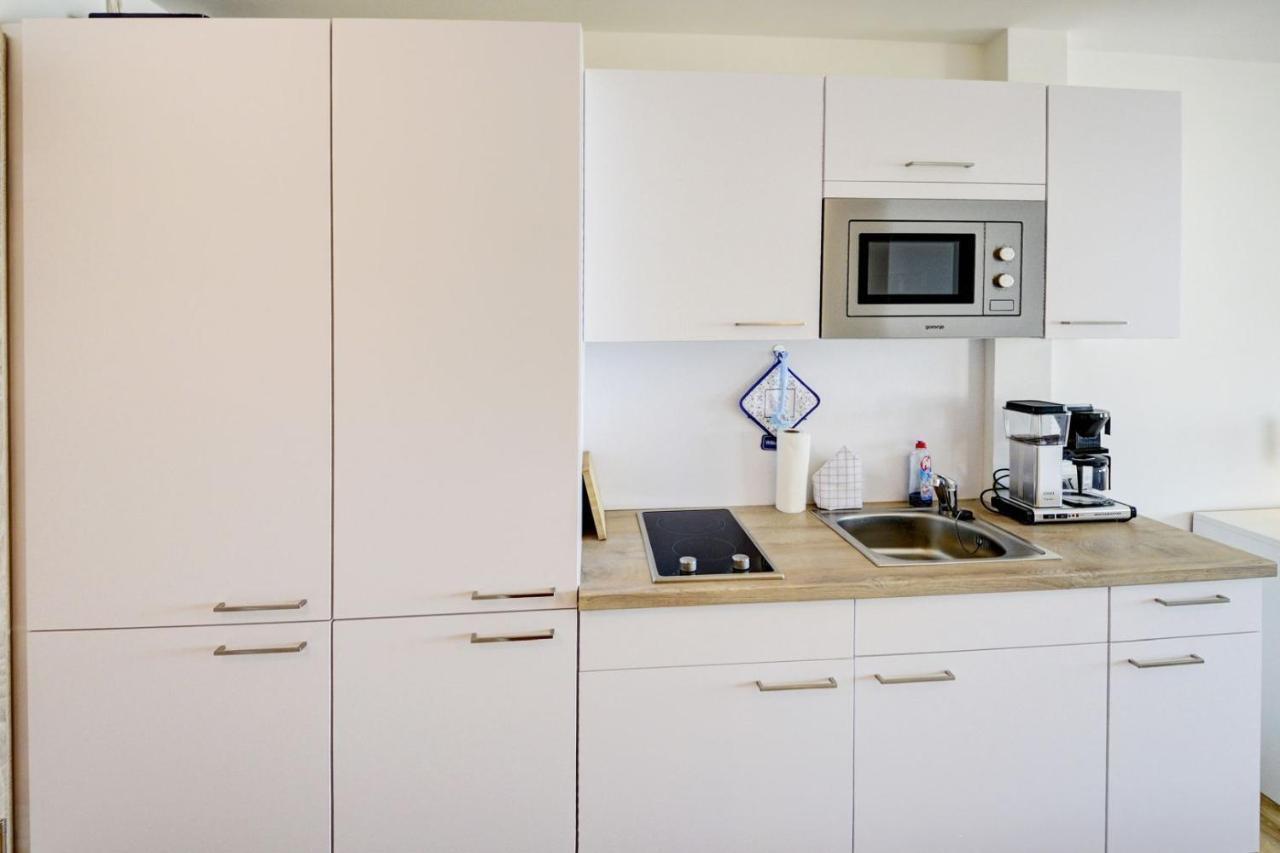 Fewo1846 Intermar - Strandbude - Studioapartment Mit Balkon Und Meerblick กลึคส์บวร์ก ภายนอก รูปภาพ